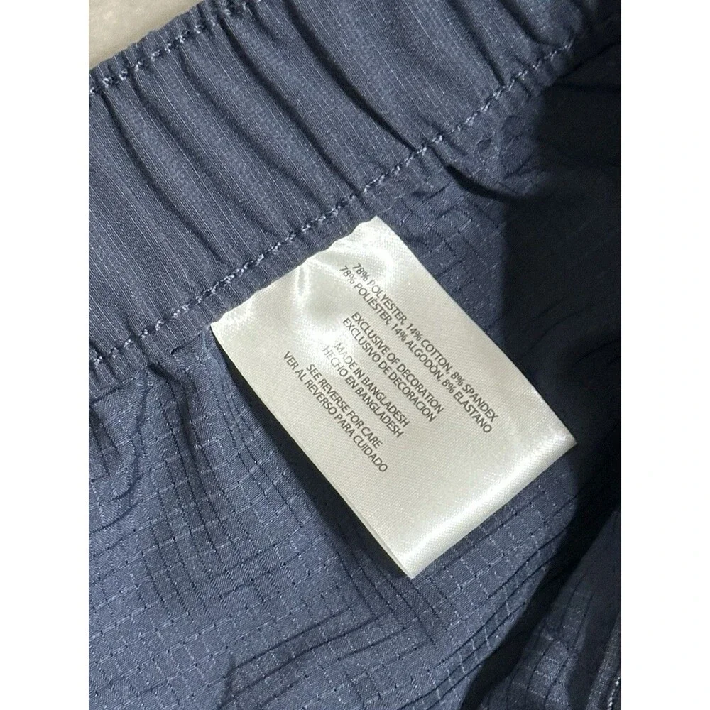 NWT Banana Republic Mens 38 Vintage Indigo Comfort Flat Front Performance Shorts